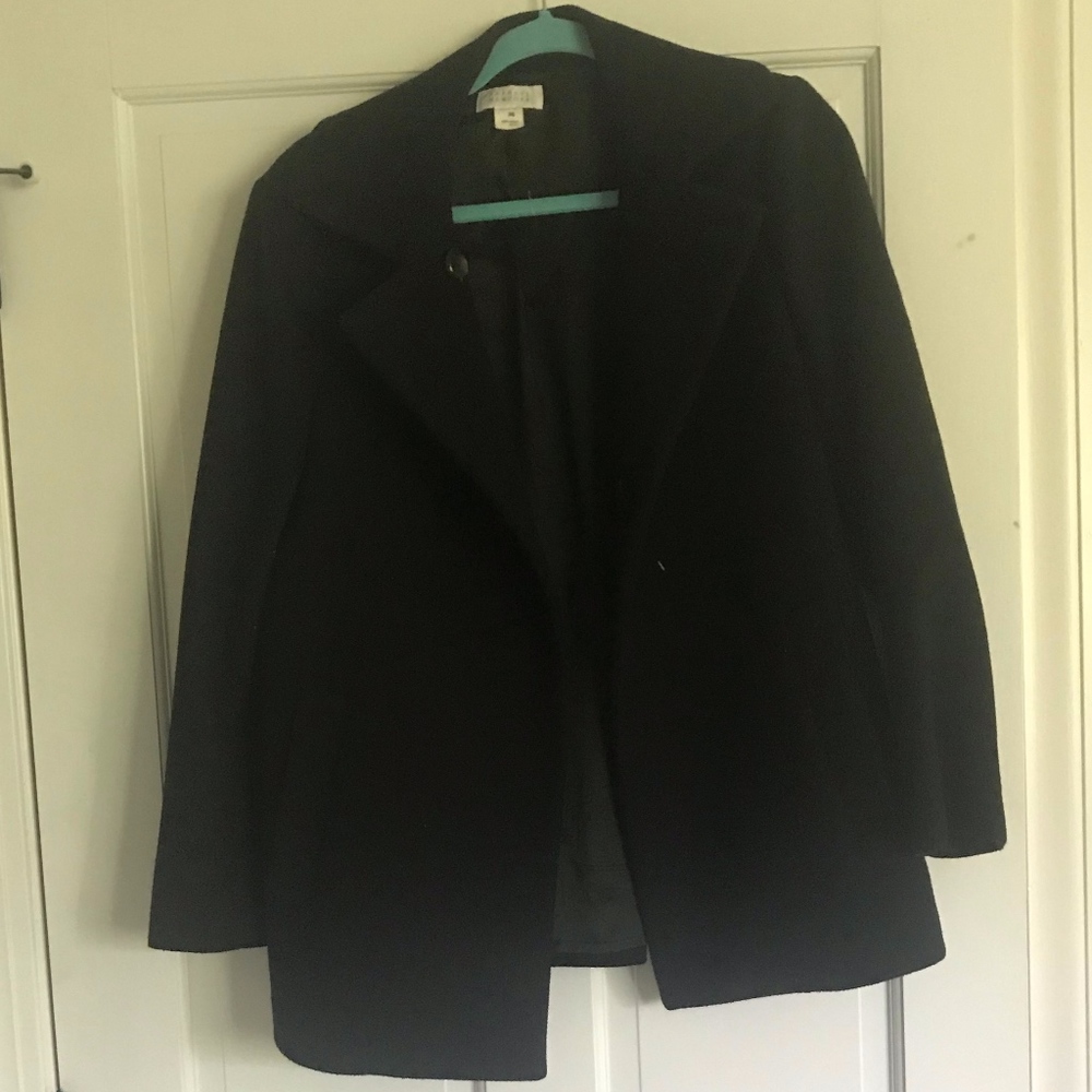 Black Pea Coat